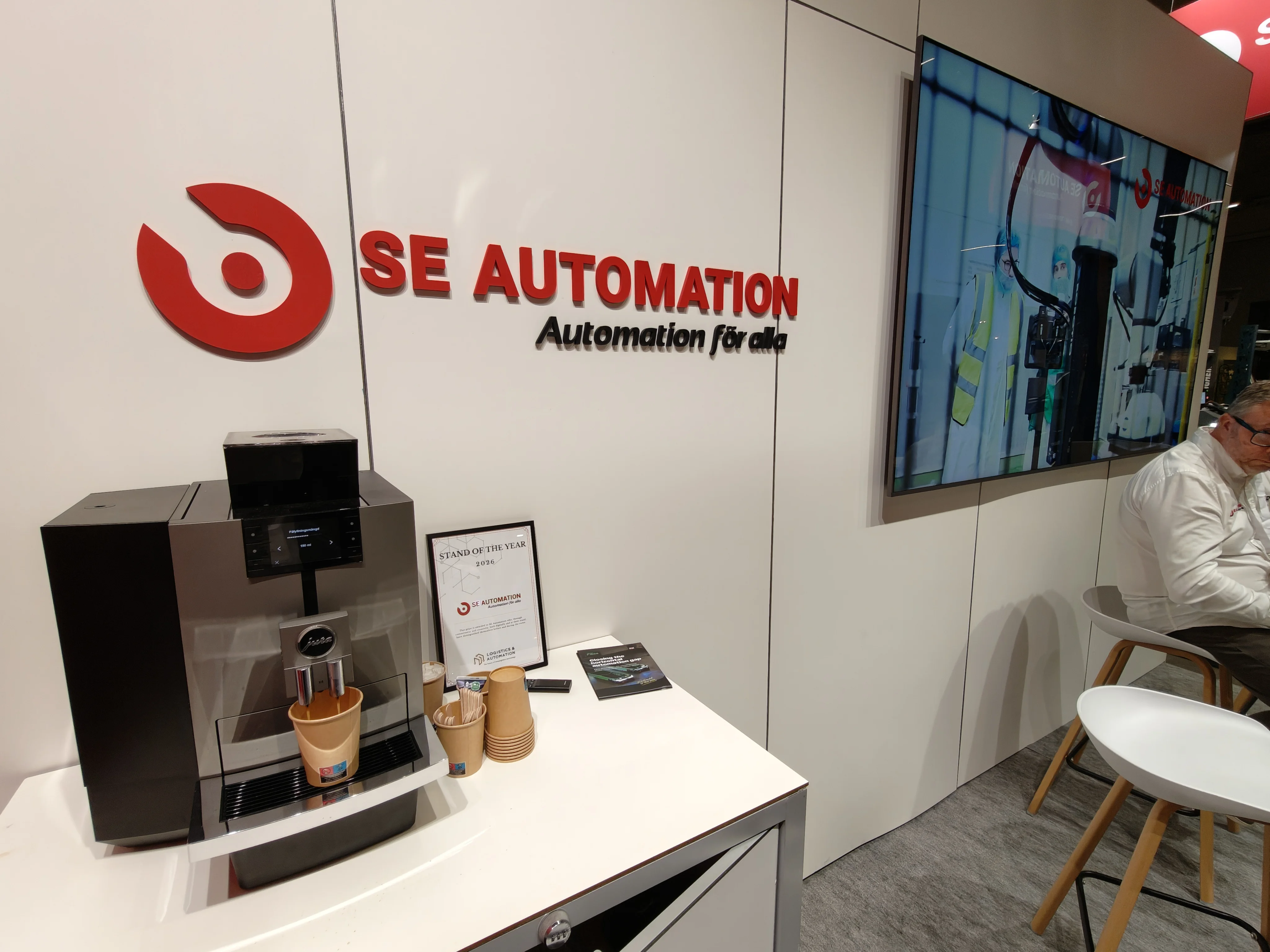 SE Automation vann pris för bästa monter på Logistics & Automation 2026